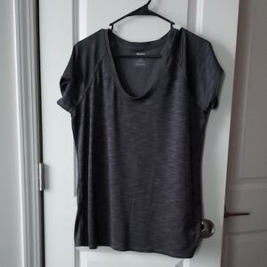 Reebok Charcoal Short Sleeve Tee Xl